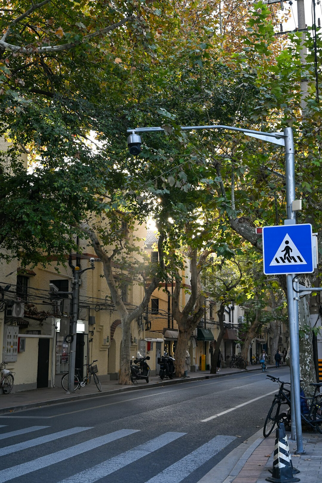 surveillance in urban street